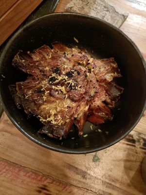 Entrante de alcachofa at Ardente Cocina & Obrador in La Linea De La Concepcion