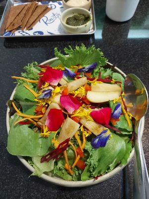 Mushroom salad at Roasty in Chiang Mai