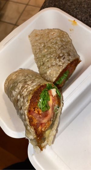 Walnut wrap  at Drop Squad Kitchen in Wilmington