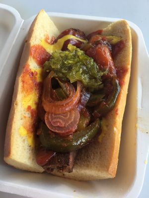 Mos Deff V-dog at Drop Squad Kitchen in Wilmington