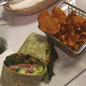 Garvey wrap at Drop Squad Kitchen in Wilmington