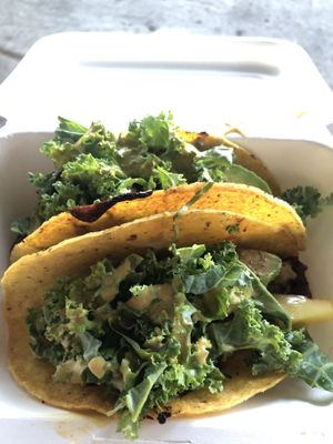 Chickun tacos  at Drop Squad Kitchen in Wilmington