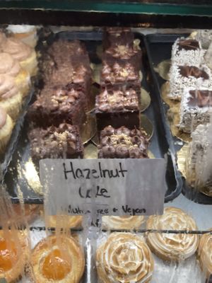  Hazelnut cake  at Mia's Brooklyn Bakery in Brooklyn