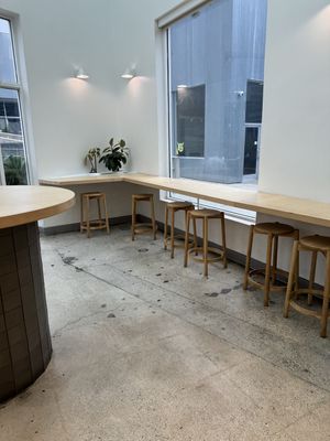Additional Seating   at Blue Bottle   in Santa Monica