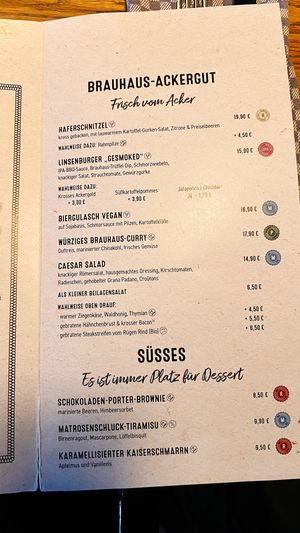 vegane Hauptspeisen at Dolden Mädel Ratsherrn Braugasthaus  in Berlin