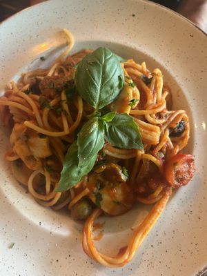 Passt mit Gemüse   at Portofino a Lupo in Alkmaar