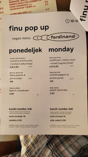  at finu - Pop Up in Ljubljana