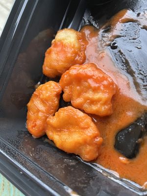 Vegan chicken “wings"  at Eta Pie in Ithaca