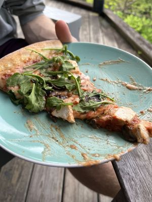 A single slice- super good!  at Eta Pie in Ithaca