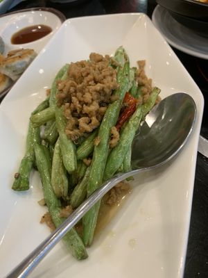 Bean dish. Nice by the beans are quite firm    at LEE KEE Juyuan Hongkong Dimsum & Restaurant in Phuket