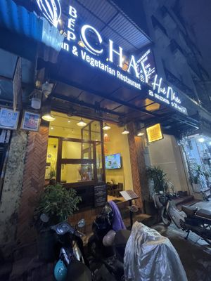 Entrance  at Bếp Chay Huệ Nhiên in Hanoi