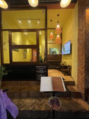 Entrance  at Bếp Chay Huệ Nhiên in Hanoi