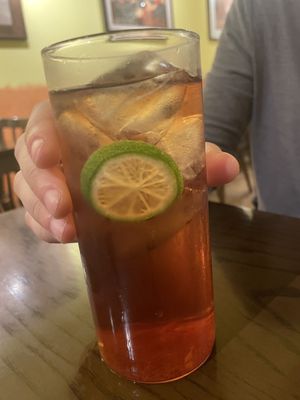 Tea  at Bếp Chay Huệ Nhiên in Hanoi