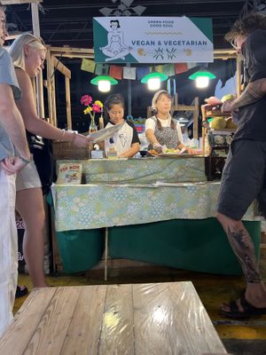 The cart   at Green Food in Chiang Mai