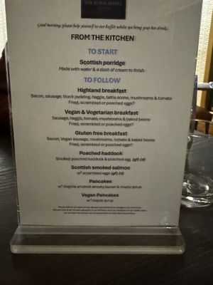   at Waterfront Bar and Restaurant in Ullapool