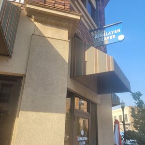 Outside at Himalayan Flavor in Idaho Falls