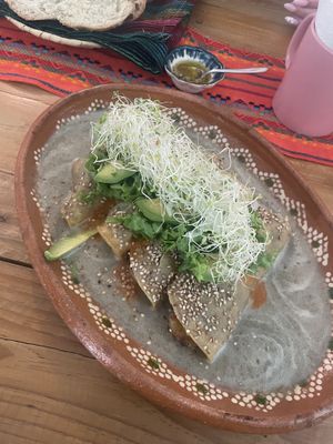Lentil Stew  at Luna Pach in Valladolid
