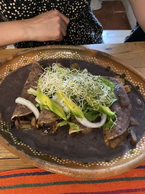 Enfrijoladas   at Luna Pach in Valladolid