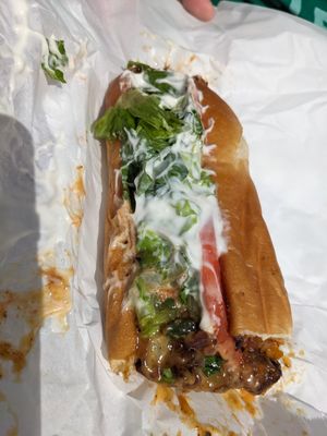 Chopped Cheese at Yeah It's Vegan - Food Truck in Pontiac