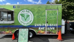   at Yeah It's Vegan - Food Truck in Pontiac
