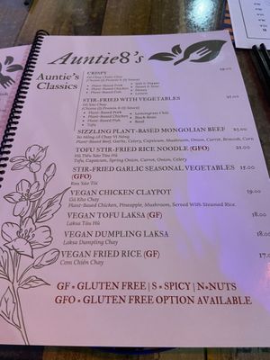 New menu 3  at Auntie8's Vietnamese Cuisine in Prospect