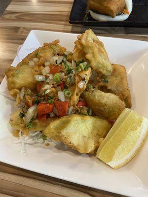 Salt and pepper eggplant (special)   at Auntie8's Vietnamese Cuisine in Prospect