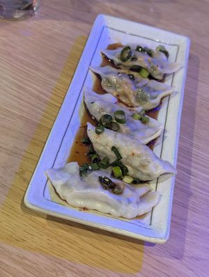 Vegan dumplings at Auntie8's Vietnamese Cuisine in Prospect