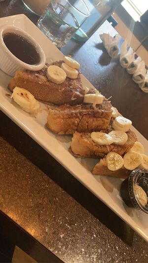 Coconut banana French toast 8.5/10  at Griddle 145 in Allentown