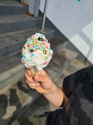 Softeis at Futterluke in Hamburg