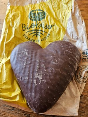 Lebkuchenherz at Bäckerei BioKaiser - Berger Straße in Frankfurt