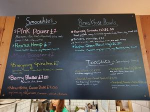 Menu at Food & Mood in North West London