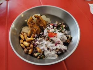 Ceviche at Ongo in Porto