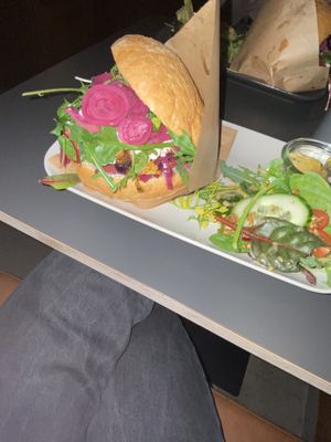 Sandwich nach Kebap-Art aus Räuchertofu. 10/10   at Dieter B. in Mainz