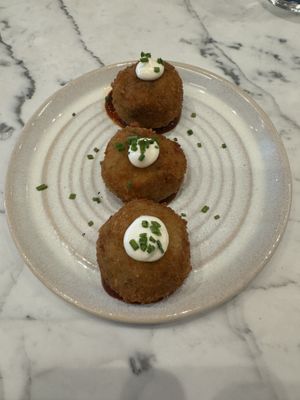 Arancini balls   at Mildreds - Victoria in South West London