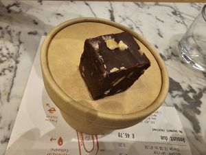 Chocolate fudge at Mildreds - Victoria in South West London