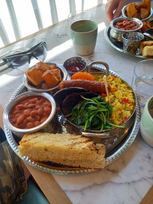 Another off the breakfast menu at Mildreds - Victoria in South West London