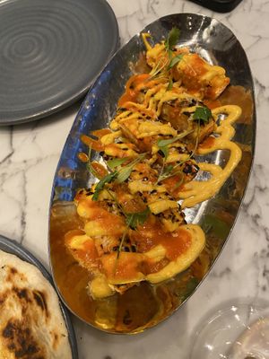 Mango Glazed Corn Ribs  at Mildreds - Victoria in South West London