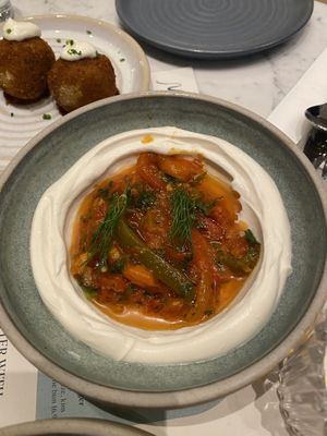 Taktouka Whipped Mascarpone  at Mildreds - Victoria in South West London