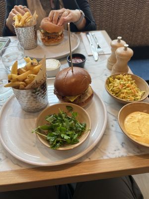 Mango glazed chikn   at Mildreds - Victoria in South West London