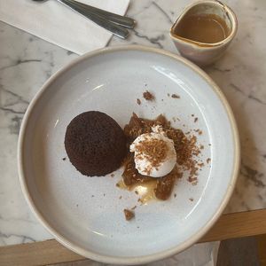 Rum coconut sticky toffeee  at Mildreds - Victoria in South West London