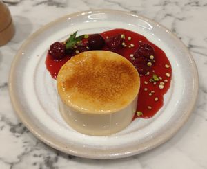 "Crème brûlée" at Mildreds - Victoria in South West London