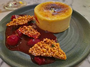 Creme Brulé at Mildreds - Victoria in South West London