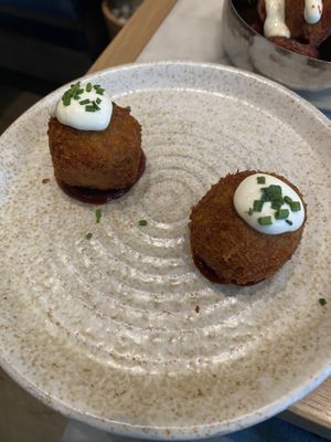 Arancini Rossi (Sharing menu for 2)  at Mildreds - Victoria in South West London