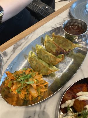 Kimchi Gyoza (Sharing menu for 2)  at Mildreds - Victoria in South West London