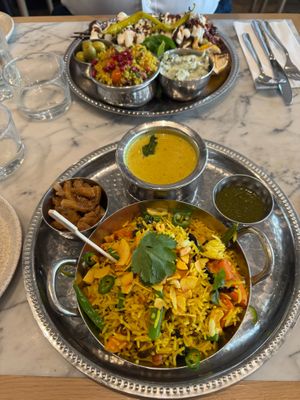 Kiri Hodi (sri lankan coconut curry) at Mildreds - Victoria in South West London