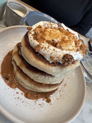Tripe stack (got extra chantilly on the side)  at Mildreds - Victoria in South West London