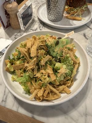 Green tofu salad   at Mildreds - Victoria in South West London