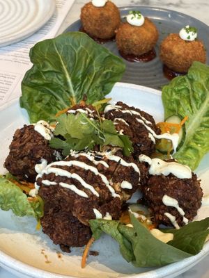 Cauliflower cups  at Mildreds - Victoria in South West London