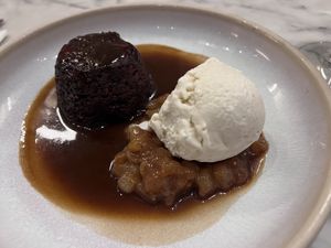 sticky toffee  at Mildreds - Victoria in South West London