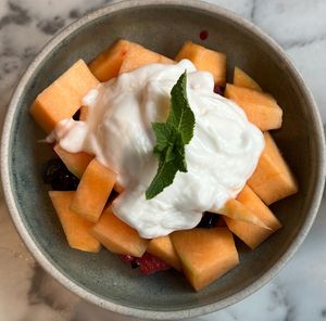 Fruit & Yoghurt at Mildreds - Victoria in South West London